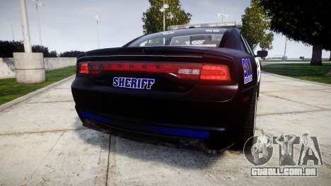 Dodge Charger RT 2014 Sheriff [ELS] para GTA 4