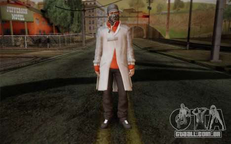 Aiden Pearce from Watch Dogs v1 para GTA San Andreas