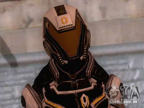 Cerberus Female Armor from Mass Effect 3 para GTA San Andreas