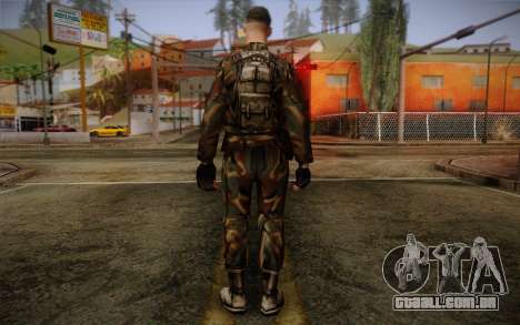 Soldier Skin 1 para GTA San Andreas