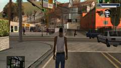 C-HUD Grove Street Gang para GTA San Andreas
