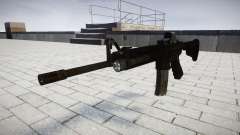 Tática rifle de assalto M4 Black Edition-alvo para GTA 4