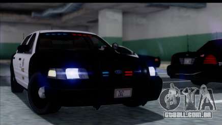 LAPD Ford Crown Victoria Slicktop para GTA San Andreas