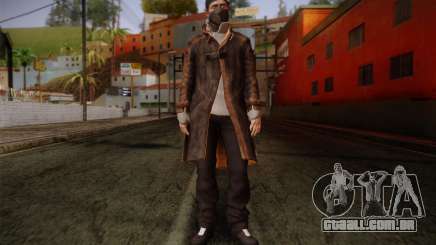 Aiden Pearce from Watch Dogs v4 para GTA San Andreas