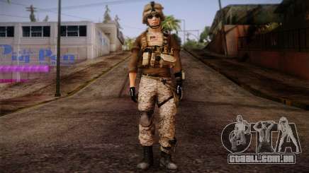 Brady from Battlefield 3 para GTA San Andreas