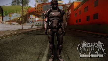 Shepard Default N7 from Mass Effect 3 para GTA San Andreas