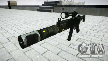 Tática submetralhadora MP5-alvo para GTA 4
