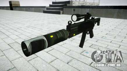 Tática submetralhadora MP5-alvo para GTA 4