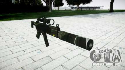 Tática submetralhadora MP5 para GTA 4