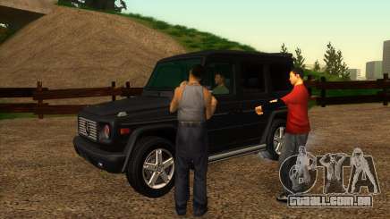 Estrada da garagem do Sigea para GTA San Andreas