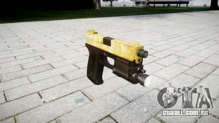 Pistola HK USP 45 de ouro para GTA 4