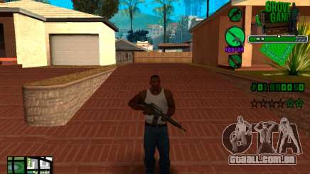 C-HUD Grove Street TAWER para GTA San Andreas