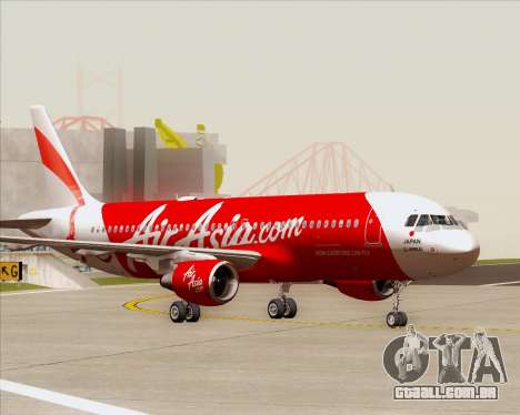 Airbus A320-200 Air Asia Japan para GTA San Andreas