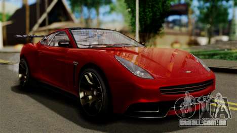 GTA 5 Dewbauchee Massacro Racecar (IVF) para GTA San Andreas