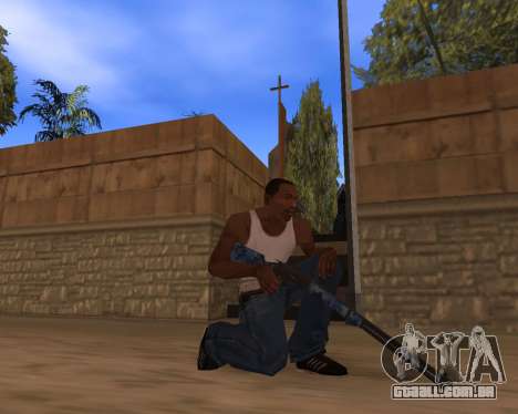 Ano novo Pack de Armas para GTA San Andreas