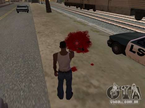 Blood Effects para GTA San Andreas