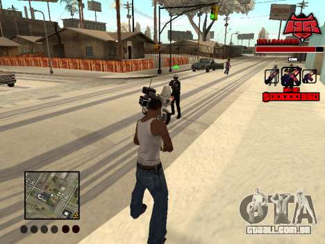 C-HUD Raisers para GTA San Andreas