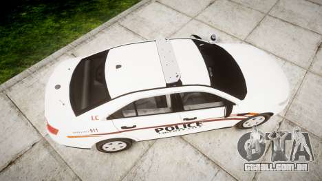 Ford Taurus 2014 Police Interceptor [ELS] para GTA 4