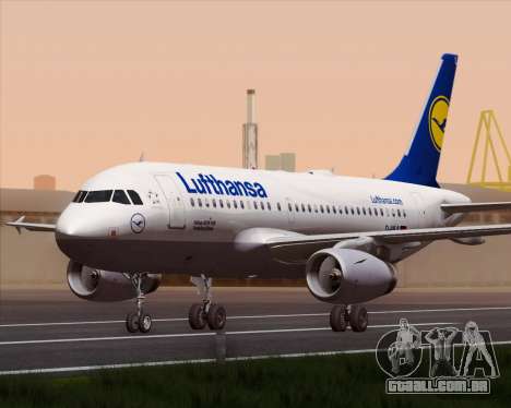 Airbus A319-100 Lufthansa para GTA San Andreas