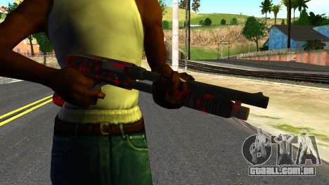 Shotgun with Blood para GTA San Andreas