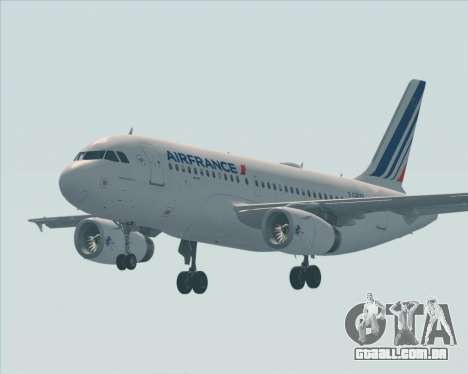 Airbus A319-100 Air France para GTA San Andreas