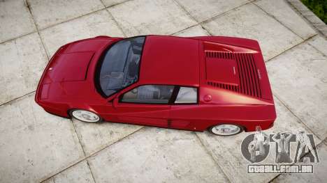 Ferrari Testarossa 1986 v1.2 [EPM] para GTA 4