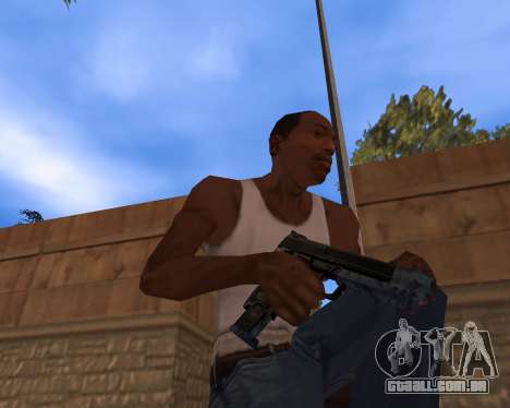 Ano novo Pack de Armas para GTA San Andreas