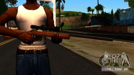 Rifle from GTA 4 para GTA San Andreas