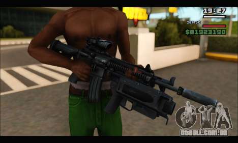 HK416 M320 Devgru para GTA San Andreas