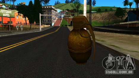Grenade from GTA 4 para GTA San Andreas