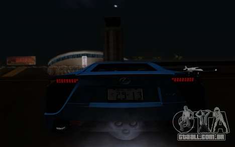 Lexus LF-A 2010 para GTA San Andreas