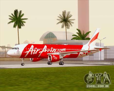 Airbus A320-200 Air Asia Japan para GTA San Andreas