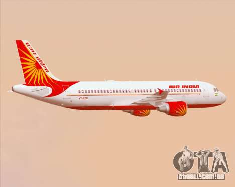 Airbus A320-200 Air India para GTA San Andreas