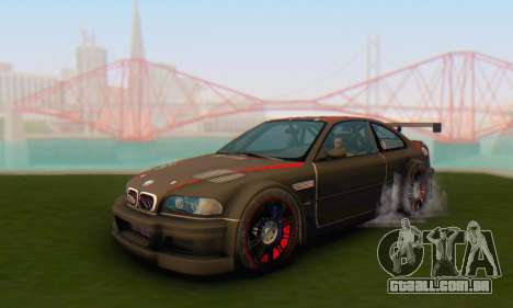 BMW M3 GTR para GTA San Andreas