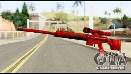 Sniper Rifle with Blood para GTA San Andreas