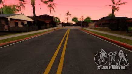 Melhoria da textura de estradas para GTA San Andreas