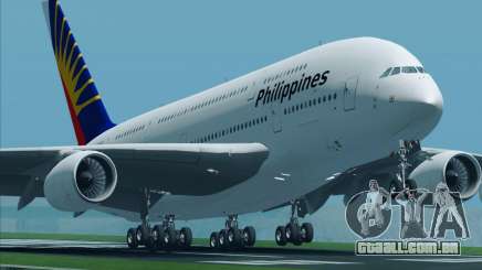 Airbus A380-800 Philippine Airlines para GTA San Andreas