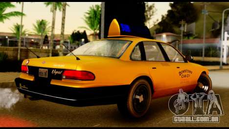 GTA 4 Vapid Stanier Downtown Cab para GTA San Andreas