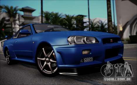 Nissan Skyline GT-R V Spec II 2002 para GTA San Andreas