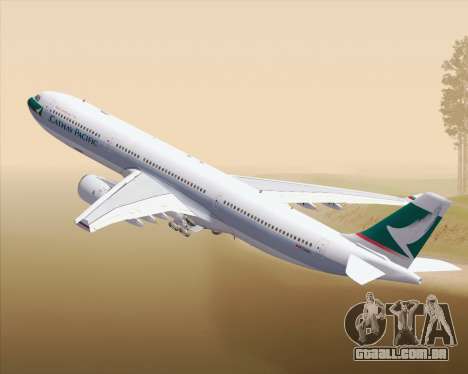 Airbus A330-300 Cathay Pacific para GTA San Andreas