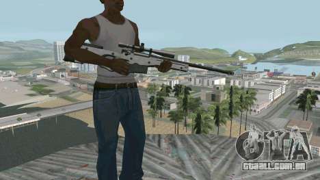 Metal AWP L96A1 para GTA San Andreas