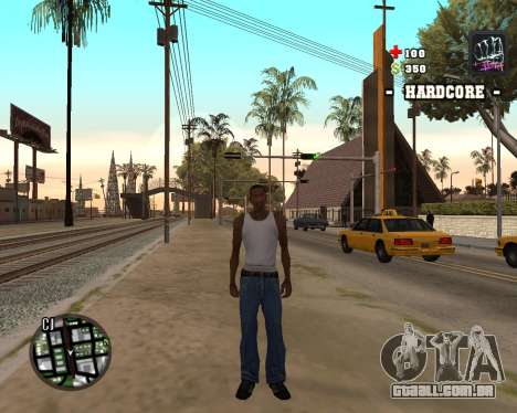 C-HUD Hardcore para GTA San Andreas