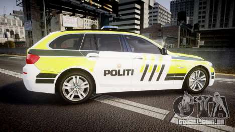 BMW 530d F11 Norwegian Police [ELS] para GTA 4