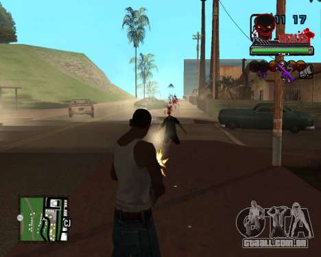 C-HUD Tawer Ghetto para GTA San Andreas