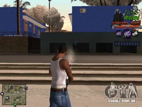 C-HUD Les Alterman para GTA San Andreas