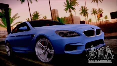 BMW M6 para GTA San Andreas