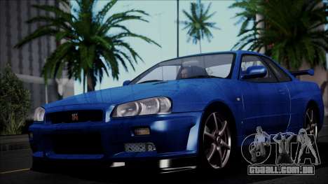 Nissan Skyline GT-R V Spec II 2002 para GTA San Andreas