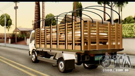 Toyota Dyna Truck Hog Dealer para GTA San Andreas