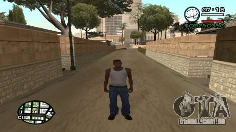 C HUD King Ghetto Life para GTA San Andreas