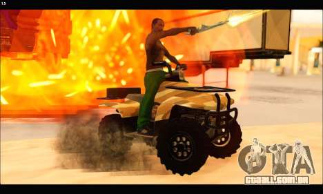 ATV Army Edition v.3 para GTA San Andreas